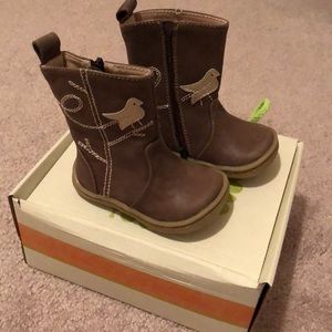 Pio Pio Brown Bird Boot